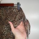 In Gear Vtg 80s swim cover up skirt cheetah leopard animal print Free Size Size XL Photo 1