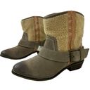 Kelsi Dagger  Tempest Faux Shearling Suede Taupe Booties Women's Size 6.5 New Photo 7