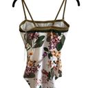 Gottex New!  Bandeau Strapless Floral Sardinia One Piece Swimsuit Photo 5