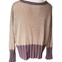 Umgee  Oversized Drop Sleeve Textured Knit Sweater Photo 5