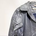 Michael Kors Steel Blue Raincoat Size M Photo 3