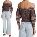 Veronica Beard NWT  Rosalinda Top in‎ Dark Plum Multi Photo 5