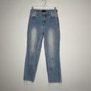 Frank And Oak  Women’s Straight Leg Light Wash Jeans Size 25 Photo 0