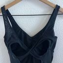 Lululemon  Romper Jumpsuit Playsuit Bodysuit Leotard Black Strappy Back 4 Photo 5