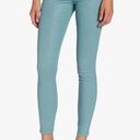 Habitual NWT  Angelina Cigarette Wax Coated Skinny Jean Mojito Mid Rise Sz 25 Photo 0