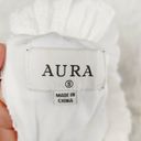 Aura White Linen Mini Dress Photo 3