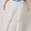 J.Jill  Denim Authentic Fit Slim Ankle White Jeans. Size 8P Photo 0