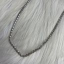 Monet silver tone chain link necklace Photo 0