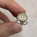 Nintendo Super Mario Fire Flower Wood Stud Earrings Photo 1