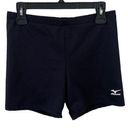 Mizuno  black athletic spandex shorts size XL Photo 0