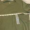 Style & Co NWT . Olive Green Women’s Short Sleeve Tee Sz L Photo 4