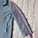 Banana Republic  Powder Blue Knit Wool Funnel Neck Long Coat - Medium Photo 7