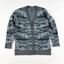 Athleta  Westlake Wool Textured Knit Stretch Button Cardigan Sweater Fog Camo S Photo 0