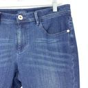 J.Jill  Women's Size 4 Denim Authentic Fit Slim Ankle Jeans Zipper Fly Blue Photo 3