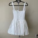 House Of CB  size S FULLER TALLER 'Pietra' White Corset Mini Dress NWOT Photo 4