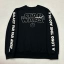 Star Wars Rebel Galaxy Graphic Logo Black Pullover Crewneck Sweatshirt Adult S Photo 0