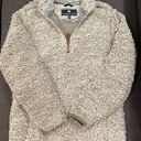 Southern Shirt Light Gray Sherpa Pullover Photo 0