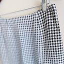 Jones New York  houndstooth tweed pencil skirt size 10 Petite NEW Photo 4