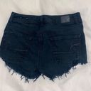 American Eagle Outfitters Black Jean Shorts Photo 1