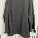 Stitch Fix Laju Los Angeles  Bell Sleeve Cardigan Women’s Medium Charcoal Grey Photo 4