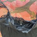 EXPRESS y2k vintage  black lace cami top Photo 2