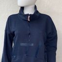 Nike Women's Funnel-Neck 1/2-Zip Top Navy Photo 6