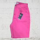 Krass&co Denim  Hot Pink Barbie Bermuda Denim High Rise Women's Denim Shorts Size 6 Photo 6