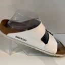 Birkenstock Arizona White Leather Sandals Size US 9 EU 40 Photo 5