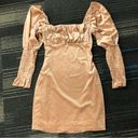 Painted Threads  gorgeous champagne brown dress Photo 1