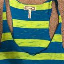 Kirra pac sun yellow and blue tank top Photo 1