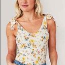 Old Navy NWT Floral Snap-Close Rib-Knit Bodysuit Photo 0