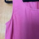 Patagonia Vintage Pink 100% Hemp Sleeveless Shift Dress Size 12 Photo 1