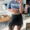 Kittenish Leather Skirt Photo 0