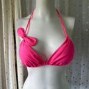 Juicy Couture Authentic  Y2K Pink Barbiecore Tie Back Two Piece Padded Bikini S/M Photo 1