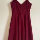 Jun & Ivy  Maroon Dress Size Small​​​​​​​​​​ Photo 5