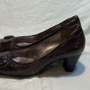 Ecco  Brown Marbled Heels Size 40 Photo 8