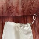 Cider  White Slim Fit Low Rise Parachute Pants Photo 8