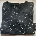 No Bo Nwt  Juniors x-small Ringer Tee Short‎ Sleeves Black Scoot Celestial Photo 5