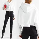 Alexander Wang T by  Fleece Paneled Printed Cropped Sweatshirt + Sweatpants Set Photo 1