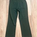 St. John Collection Dark Green Santana Knit Pull on Pants Size 10 Fixed AS IS Photo 0