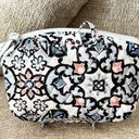 Vera Bradley  2 Pc Lisbon Medallion Makeup Bag w/ Mirror & ID Card Holder, NWOT! Photo 5