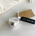 J.Crew  Sculptural Orb Ring in Silver Mirror Size 5 NWT Photo 2