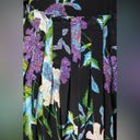 Diane Von Furstenberg  Floral-Print D-Ring Silk Pleated Midi Skirt Multicolor Photo 2