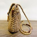 Krass&co Vintage G.H.Bass &  wicker/straw boho crossbody bag Photo 3