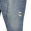 Vervet  Rendition Emma Distressed Mom Blue Jeans Ultra High-Rise Cotton 26 VT1151 Photo 3