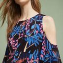 Maeve ANTHROPOLOGIE  Elia Floral Cold Shoulder Dress Size 4 Photo 1