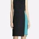 St. John $995 New  XS 0 Sheath Dress Milano Knit Verde Teal Green St 2014 Black Photo 0