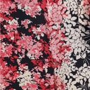 Lulus Happier Now Black Multi Floral Print Wide-Leg Pants Photo 4