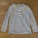 Kate Spade  nautical striped lace up long sleeve shirt Photo 1