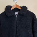 I am gia I.AM.GIA Black Oversized Lined Full Zip Teddy Pixie Coat S Photo 10